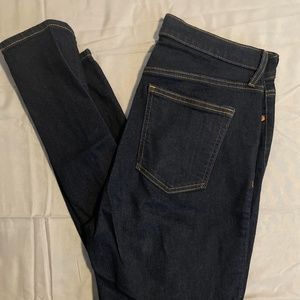 Gap Classic dark denim skinny jeans